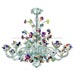 Cristallo series - Murano Chandelier 12 lights with crests